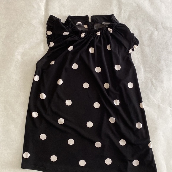 Ruffled polka dot tank - Picture 4 of 4